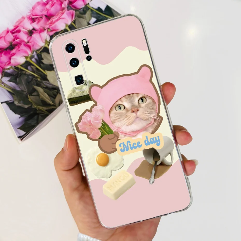 Lovely Printing Soft Silicone TPU Back Cover - Vibrant Design Phone Case