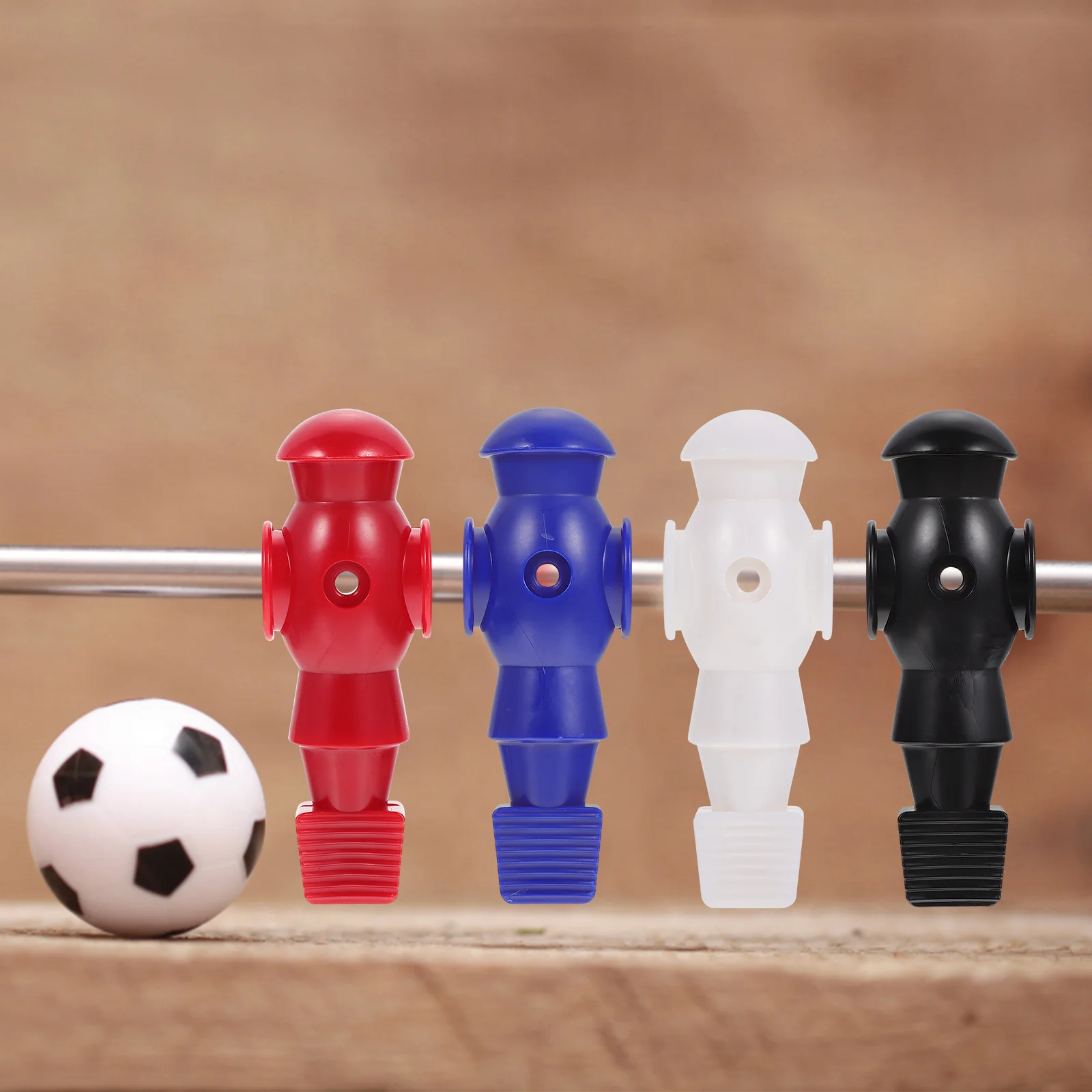 4 Pcs Football Man Figures Foosball Table Parts Accessories for Hockey