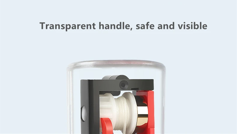 Xiaomi Youpin Mechanical Transparent Handle Automatic Umbrella description image 5