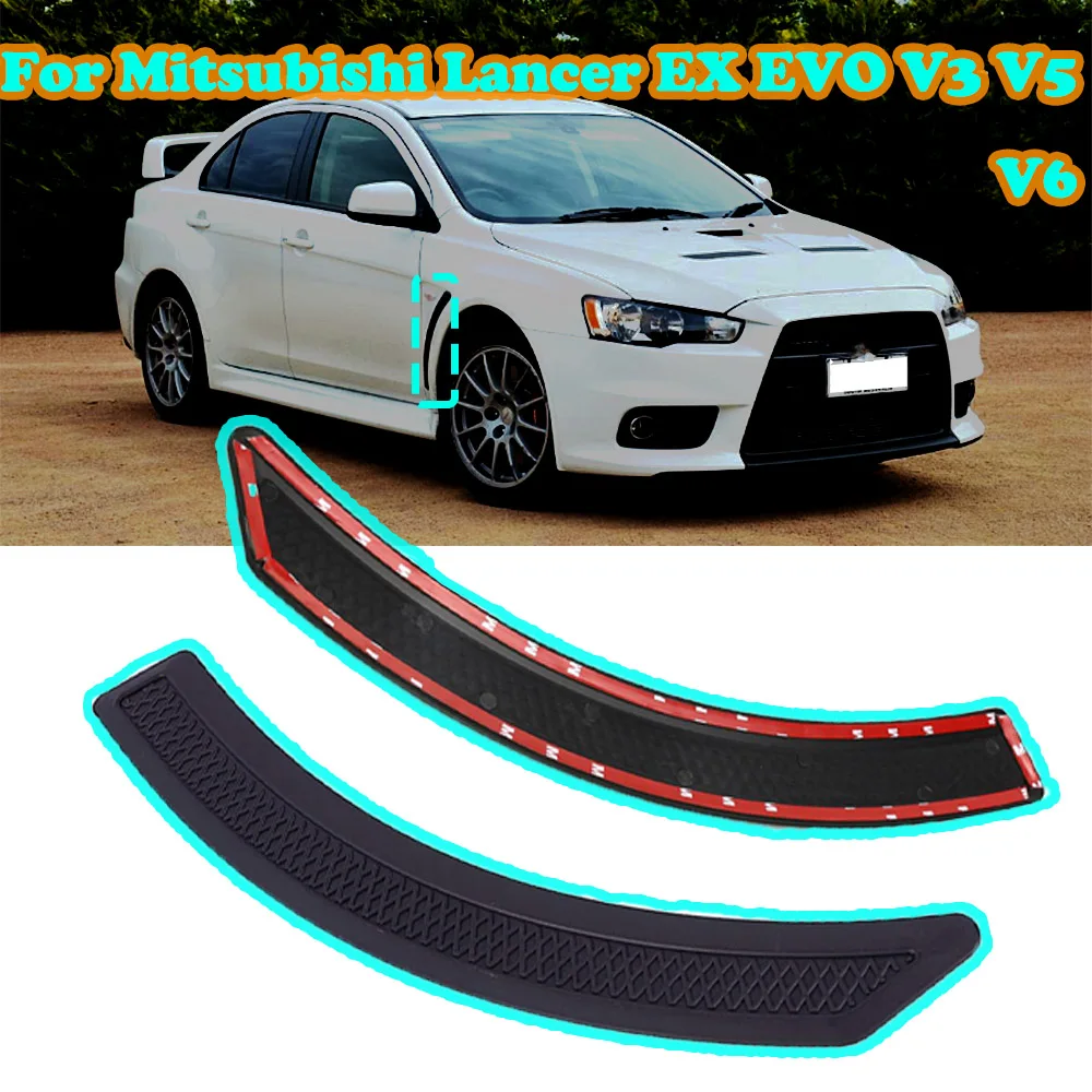 Наклейки на переднее крыло автомобиля для Mitsubishi Lancer EX EVO V3 V5 V6 2009 2010 2011 2012 2013 2014 2015 |
