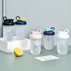Shaking Cup 400ml Protein Powder Shaker Bottle Leak Proof Water Bottle for Gym Outdoor Fitness Training Sport Mixing Cup 2