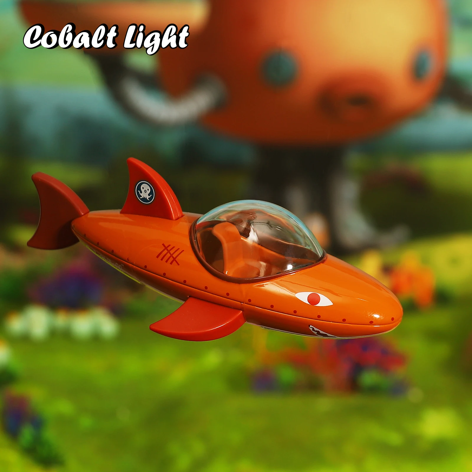 GUP C Toy Vehicle Compatible With Octonauts - Alloy Metal Ship, Detailed Interior, For Kids 3+