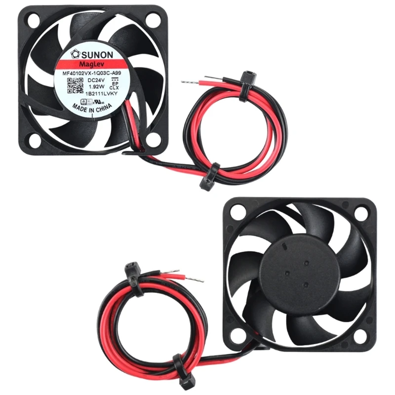 Voron 2.4 R2용 Sunon 4010 Maglev 12V 24V 유압 베어링 냉각 팬용