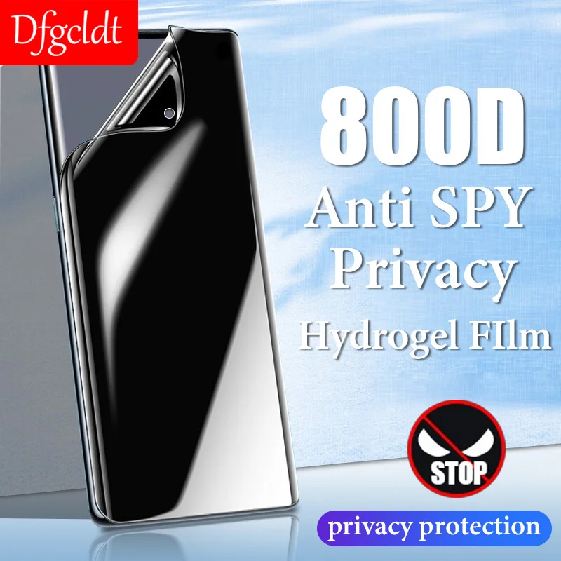 Anti Spy Hydrogel Film for OnePlus 10 9 8 7 7T Pro 9R 8T Privacy Screen