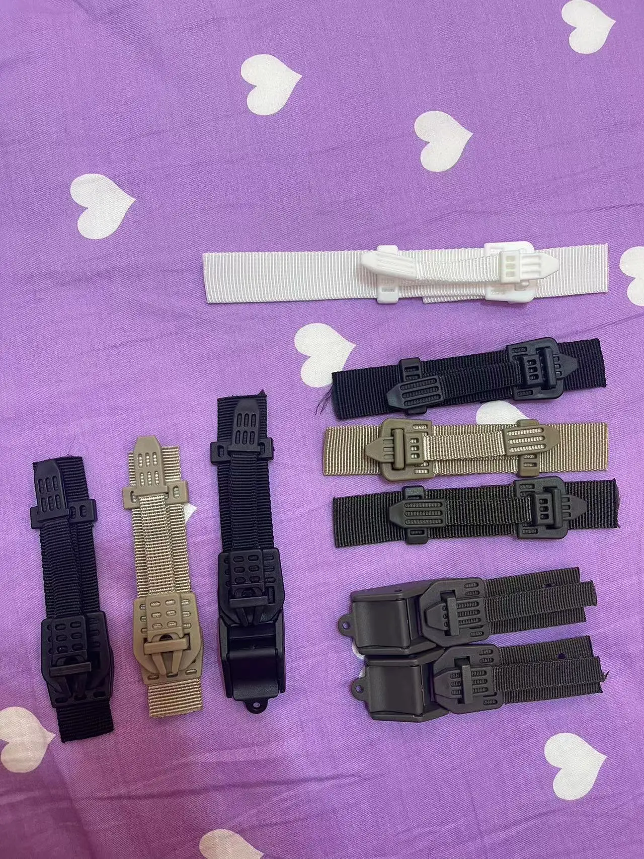 Fibbia Per Borsa Portabebè Set A Sgancio Rapido Spagnolo Accessorio Molle Cam Fly Buckle