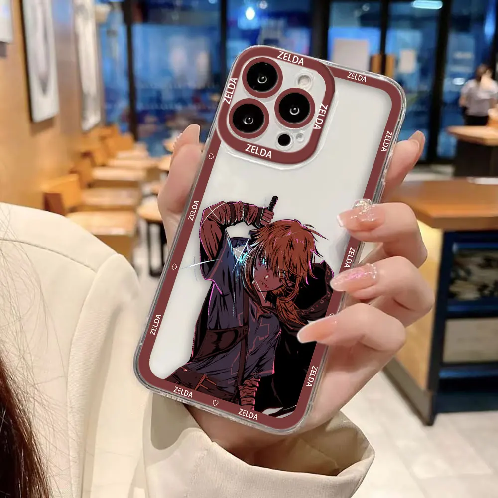 Clear Cartoon Legend Phone Case