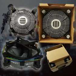 Ventilador de refrigeración de CPU i3i5 115x/775, producto de vehículo de combate de resistencia, radiador de ordenador de escritorio