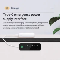Tuya Bluetooth Smart Wood Cabinet Fingerprint Lock App Remote Control Monitor Keyless Card Unlock Door Locker Furniture Drawer - Image 3