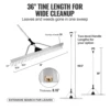 VEVOR Landscape Rake 36" Head Aluminum Landscape Rake Lake Weed Rake with Adjustable Extension Handle for Weeding Lake Garden 6