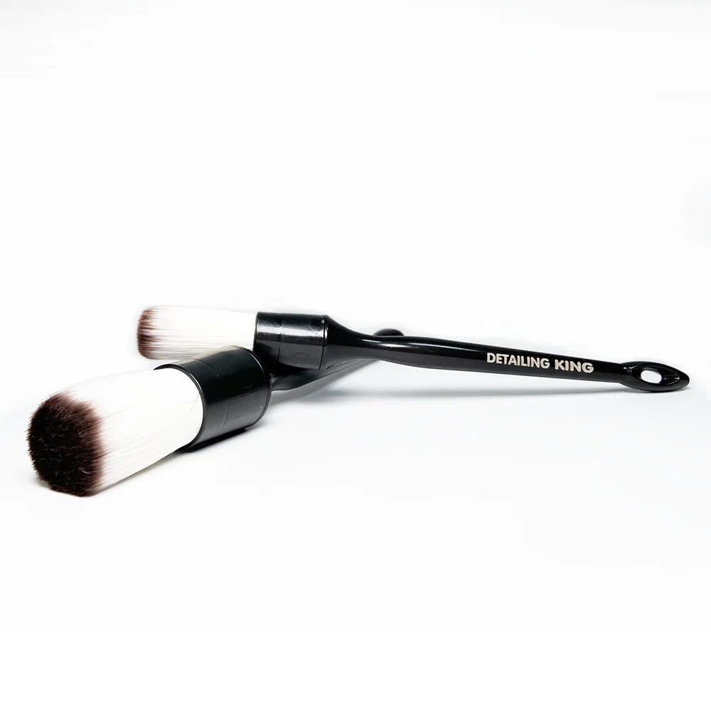 Set 5 Pennelli Per Pulizia Auto - Setole Morbide Per Interni E Dettagli - Foto 2