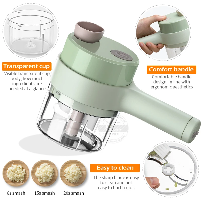 Machine Gun - Electric Handheld Dry Herb Grinder -SmokeDay