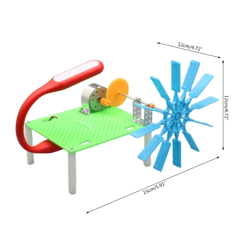 Creative DIY Hydraulic Power Generator Model Kits Experiment Toy Early Educational Science Toy Student Teens Physics