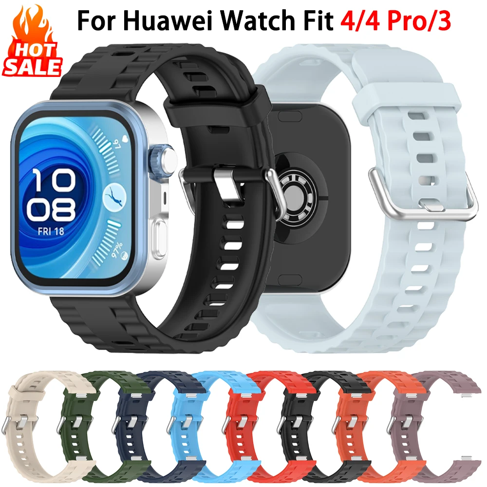 Sport Silicone Replacement Watch Strap - Original Fit