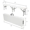 6FT Outdoor Courtyard Foldable Bench 2