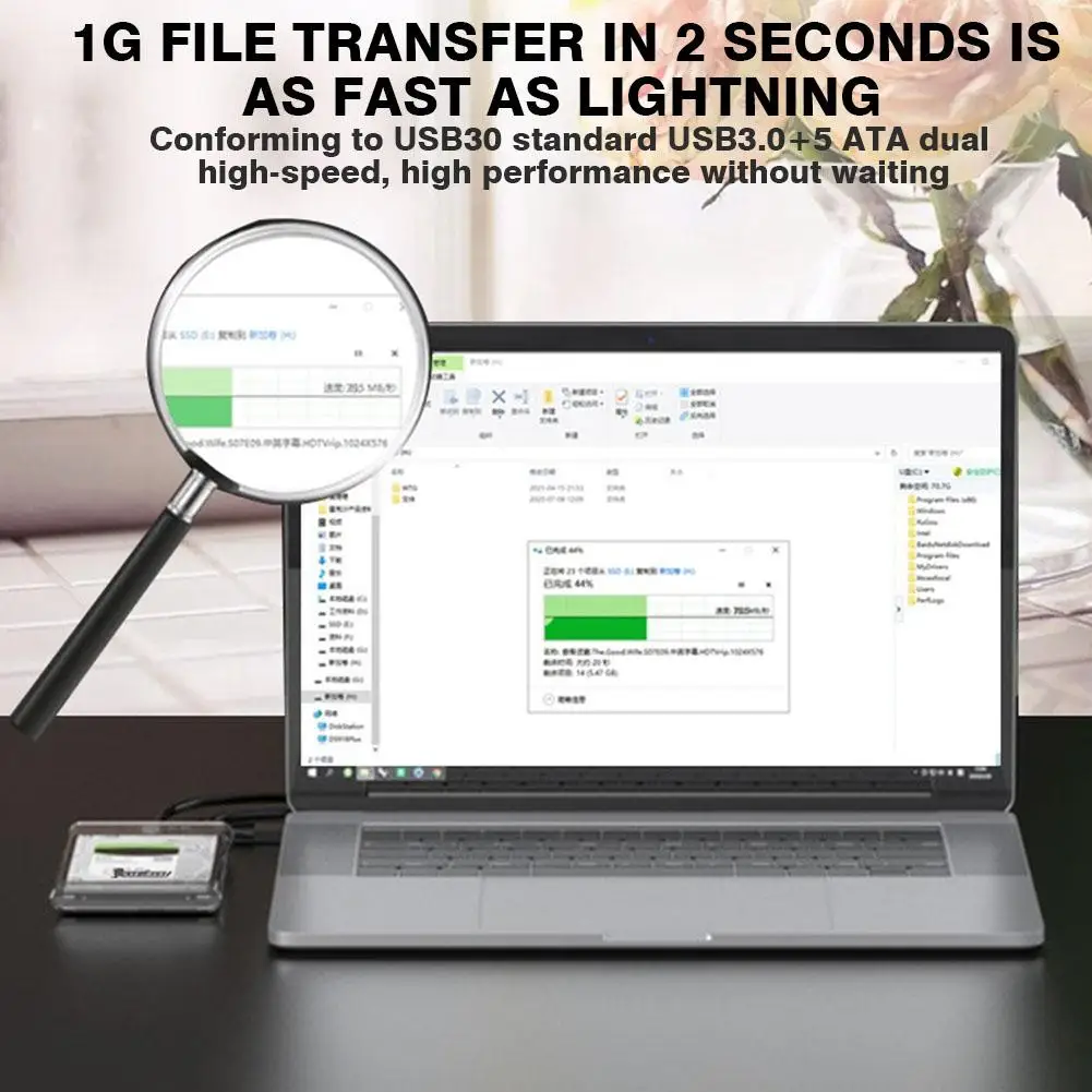 Custodia Per Hdd Trasparente Usb 3.0 2.5 ", Custodia Per Micro Hdd Di Tipo C Ssd Hard Pollici Disk Computer Sata Cable Drive Box 2.5 Esterno A9K3