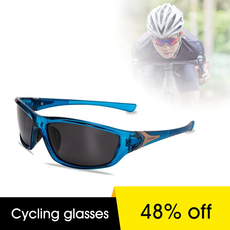 Polarized Sunglasses Men's Vintage Cycling Sport Driving Fishing Sun Glasses UK 