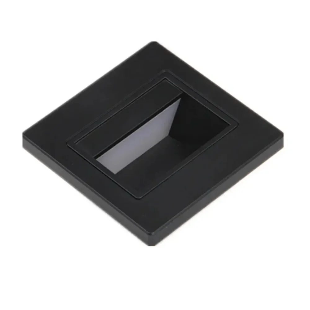 Modern Recessed Led Stair Light 95x95mm 1.5W Night Foot light Wall Sconce Lamp for Step Ladder Corridor Hallway Pathway Lighting