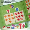 Montessori Numbers Decomposition Math Toys Magnetic Addition And Subtraction Arithmetic Learning Teaching Aids Educational Child 2