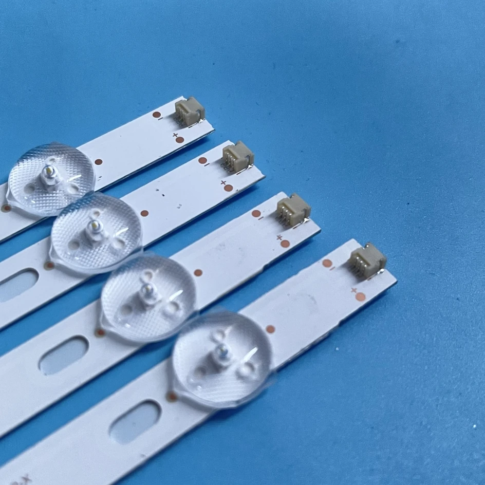 4PCS LED Backlight Strip 10Lamps For LB-GM3030-GJPHP434X10AUS2-X IC-B-AOAG43DA28  43PUS7505 43PUS6554/12 43PUS6504 43PUS7505/60