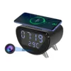 4K HD WiFi Mini Camera Clock | Wireless Charging, Remote View, Motion Detection, App, Recording for Home Security & Surveillance 1