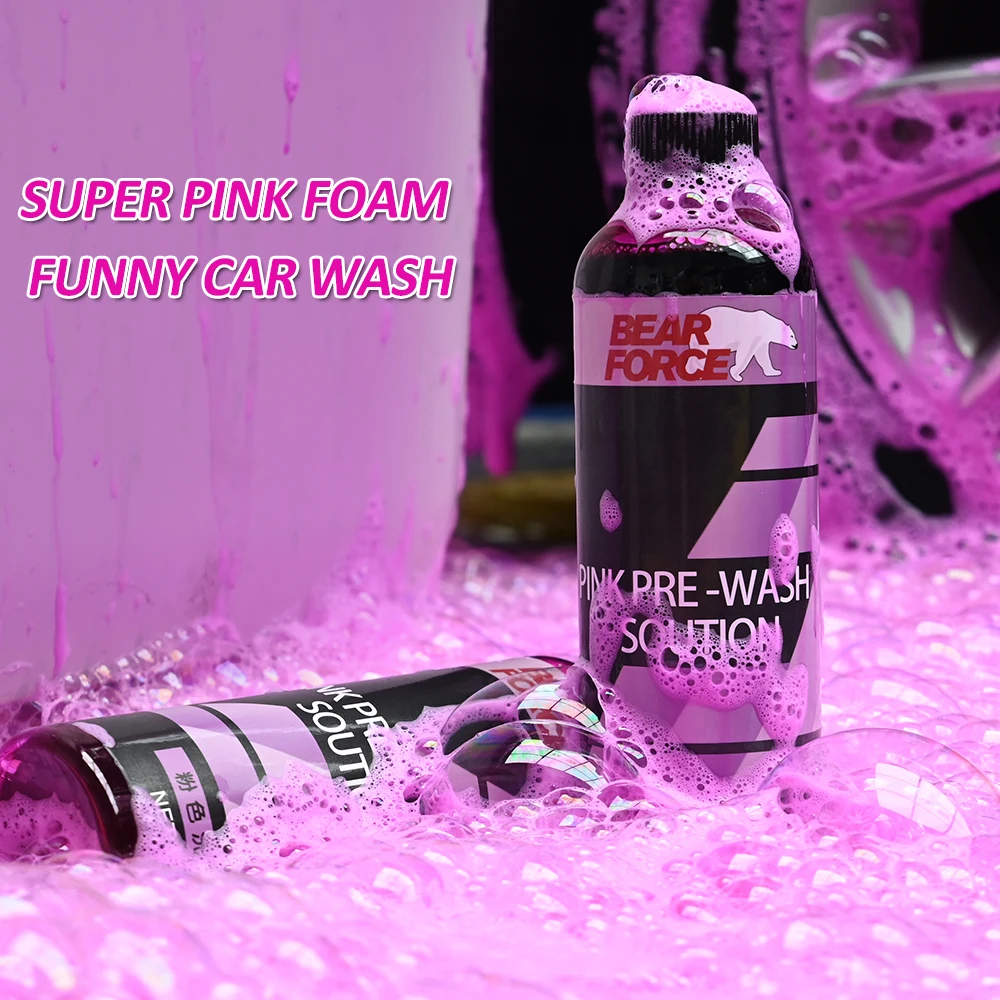 3D Pink Car Soap 1 Gallon | PH Neutral Car Wash