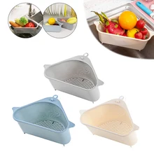 

Multifunctionele Hoek Gootsteen Rek Plank Zuignap Gootsteen Kom Mand Spons Houder Keuken Badkamer Organizer