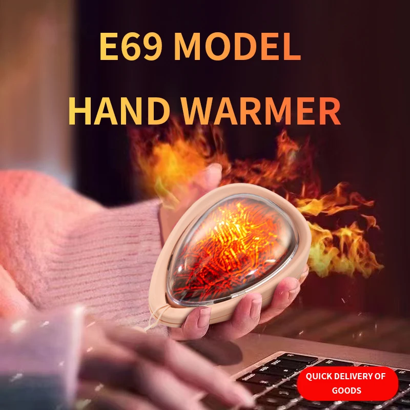 Electric Handwarmers Rechargeable Pocket Warme Mini Hand Wamer Pocket Hand Wamer Gift For Thanksgiving Outdoors Camping Ski