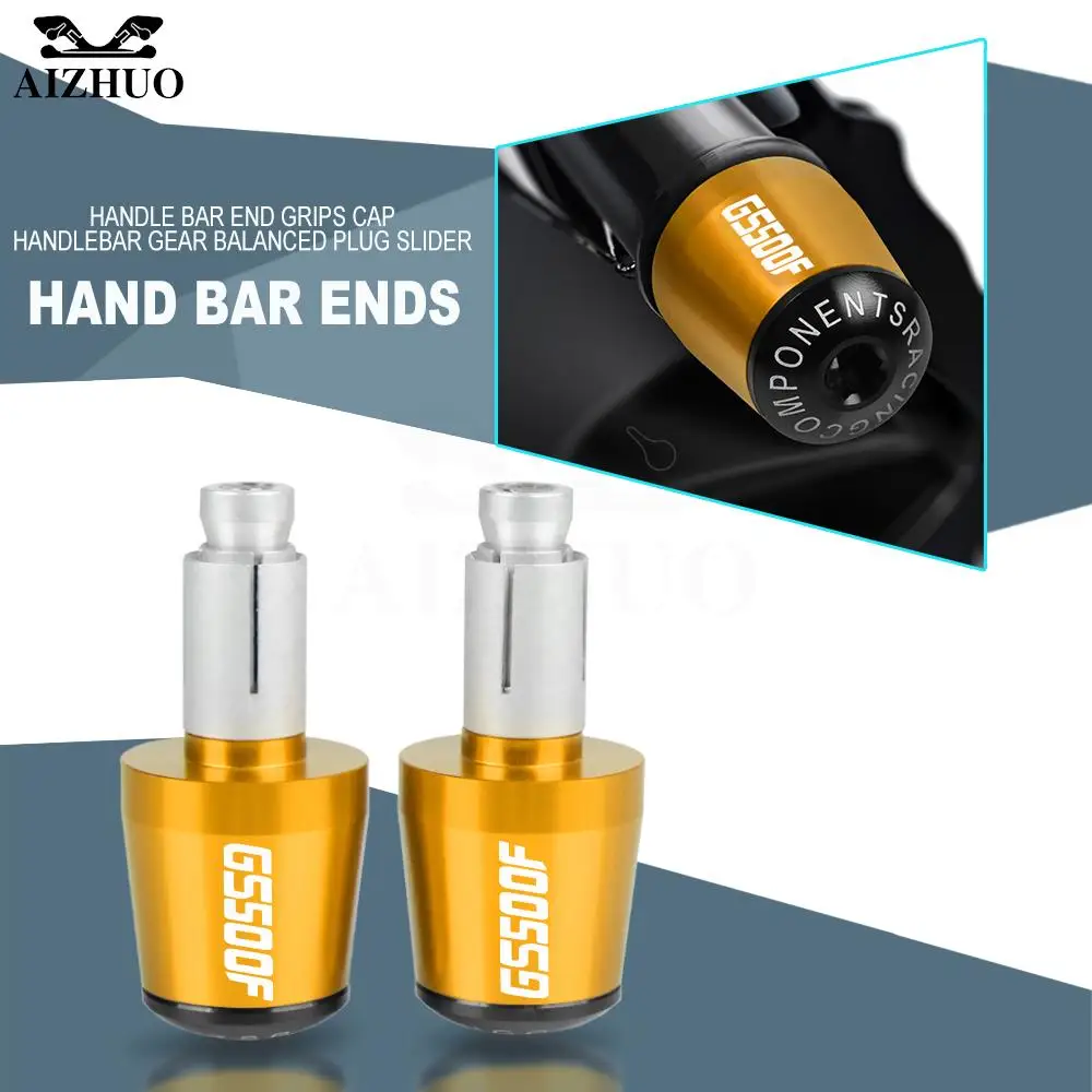 

Motorcycle Handlebar Grips Plugs Caps Handle Bar End Weight For Suzuki GS500F 2004-2009 GS 500 F 2010 GS500 500F 2008 2007 2006