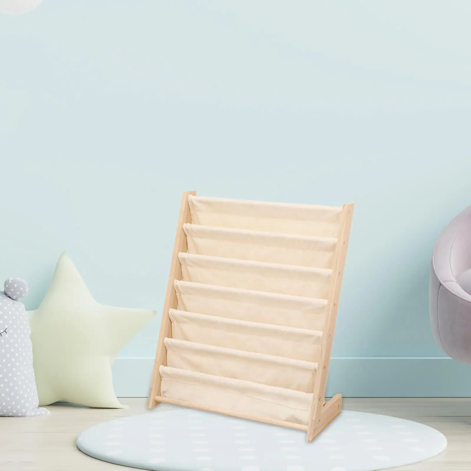Children's Bookcase Display Nursery Bookshelf Easy to Access Sturdy Kids Bookshelf Baby Bookcase Organizer for Boys and Girls Children's Bookcase Display Nursery Bookshelf Easy to Access Sturdy Kids Bookshelf Baby Bookcase Organizer for Boys and Girls