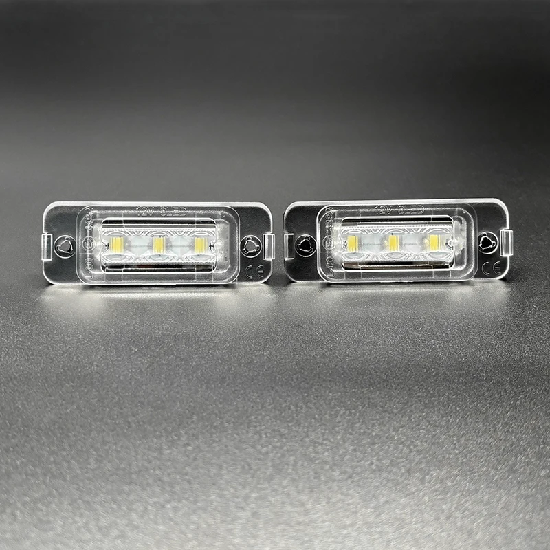 

2 шт. для Benz ML-Класс W164 GL-класс X164 R-класс W251 Canbus светодиодные подсветки номерного знака Освещение для парковки автомобиля