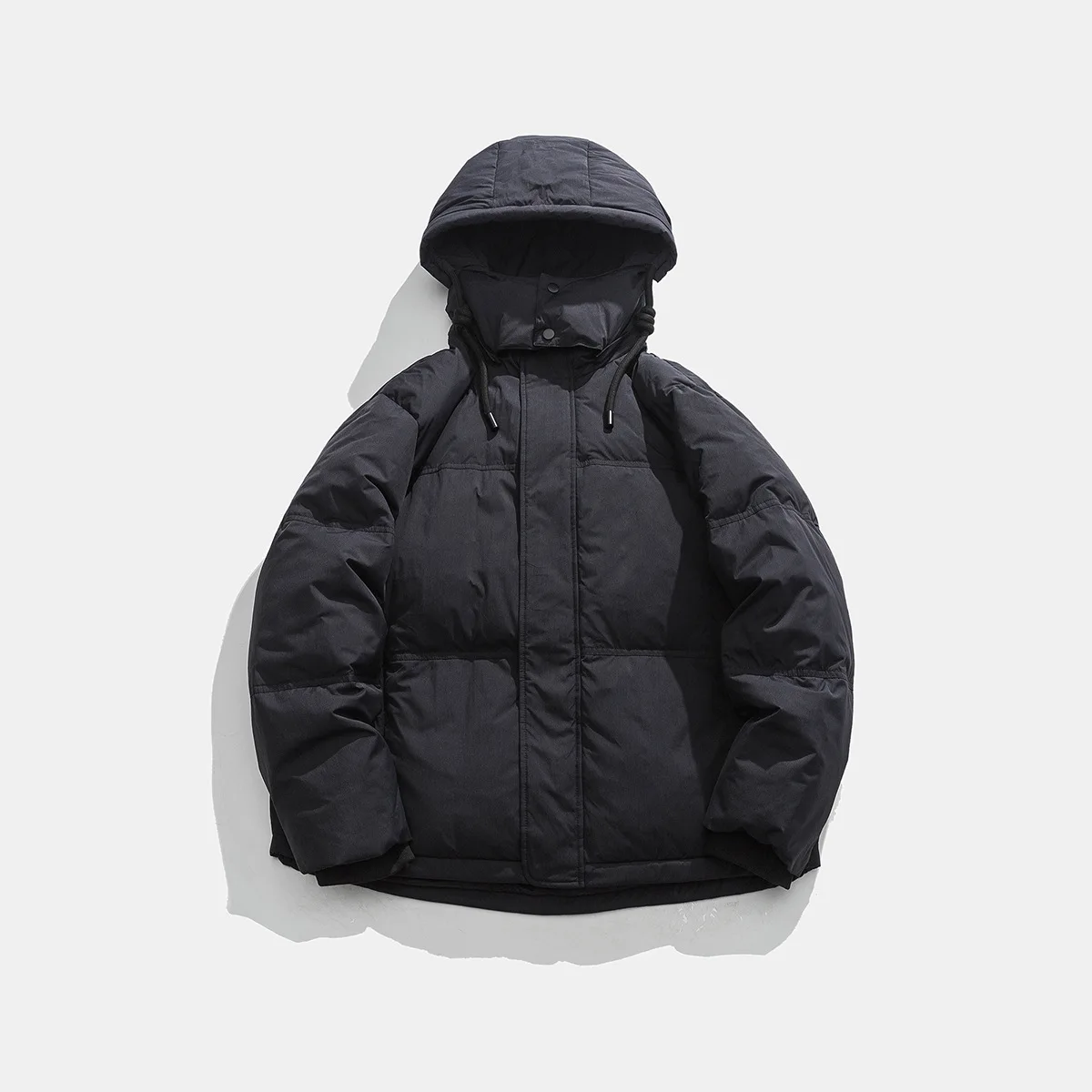 Yi Dao Ancient Winter Simple Design Thick Solid Color Down Jacket Personalized Couple Niche Warm Down Jacket
