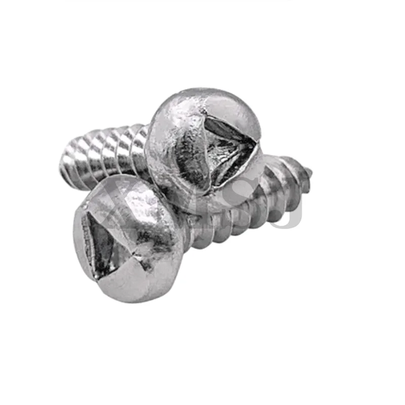 

304 stainless steel triangular groove round head self-tapping screws pan head anti-theft precision screws M3*6*8*10*12*14*16