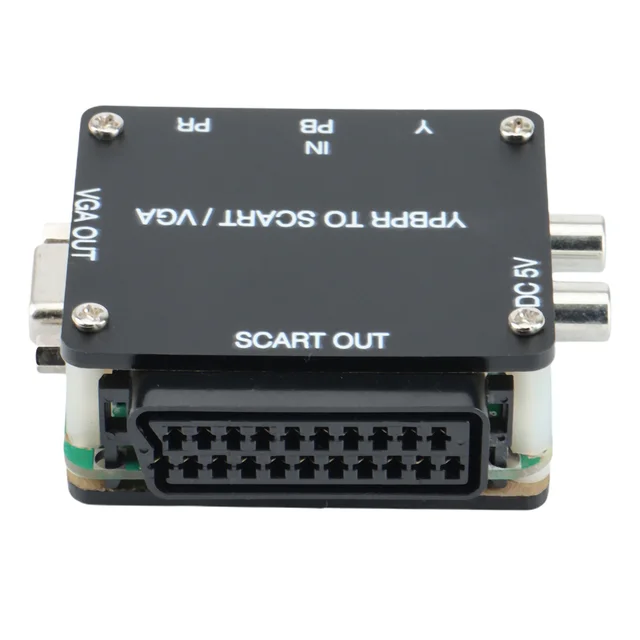 YUV에서 RGB, YPBPR에서 SCART, YPBPR에서 VGA 변환기
