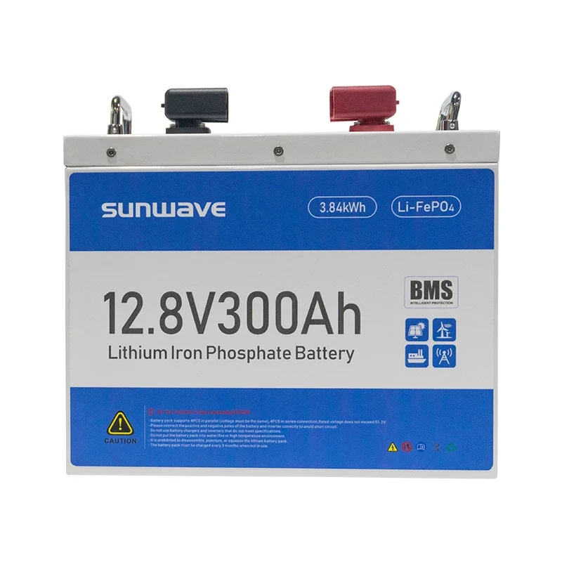 Rechargeable Lifepo4 Battery 12v 300amp 200amp 24v 100amp 200amp 250amp 300amp for Solar Energy Storage System