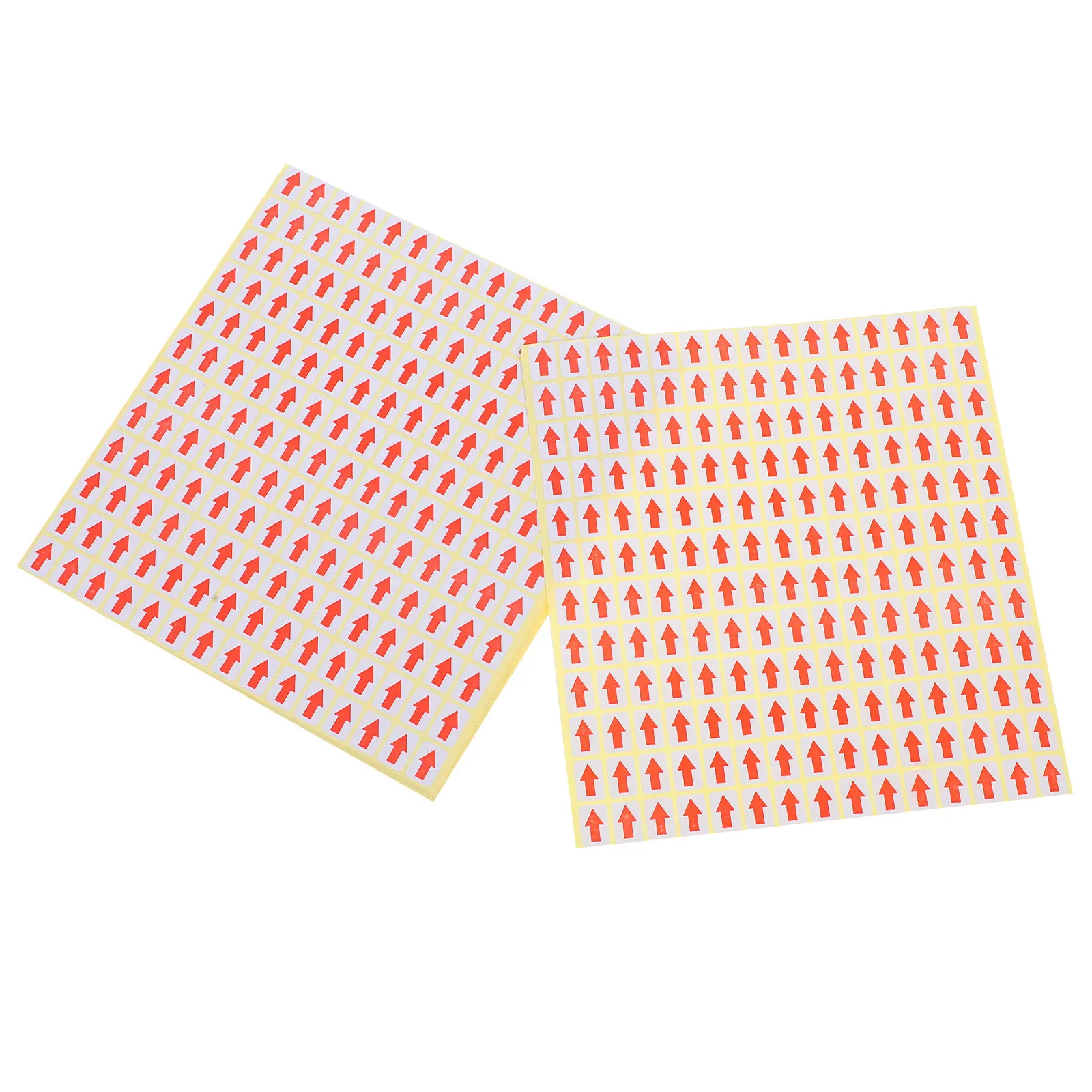 2700Pcs 작은 화살표 자체 접착 라벨 품질 관리 제조 재고를 위한 빨간색 재작업 불합격 표시 스티커