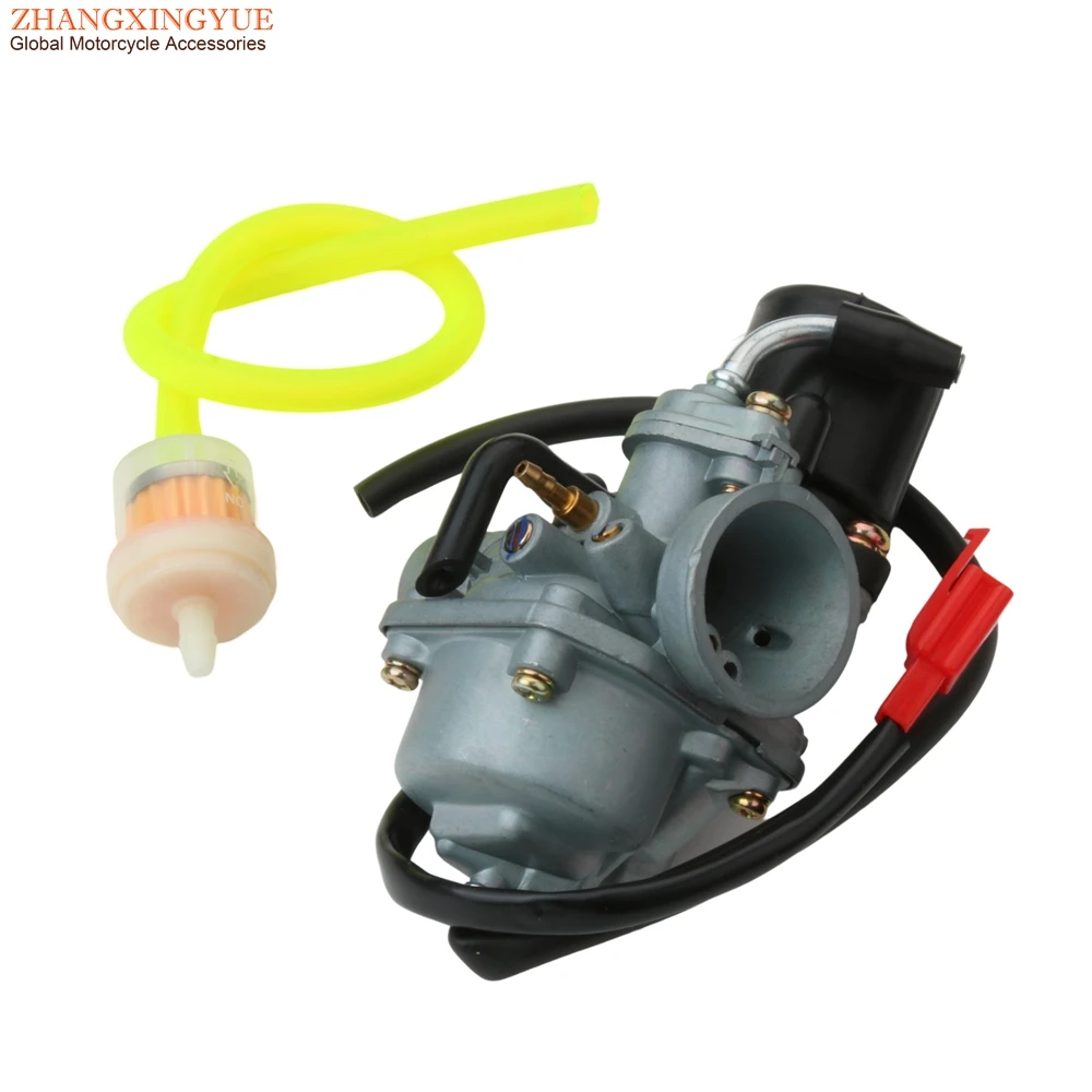 Carburatore Scooter 19Mm Per Pgo Big Max Comet Galaxy 50 G-Max Hot Pmx T-Rex Tornado 50Cc Ac 2 Tempi Ciclomotore Carb