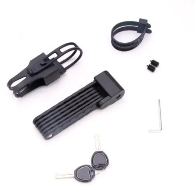 높은 보안성과 휴대성을 갖춘 업그레이드 자전거 잠금장치