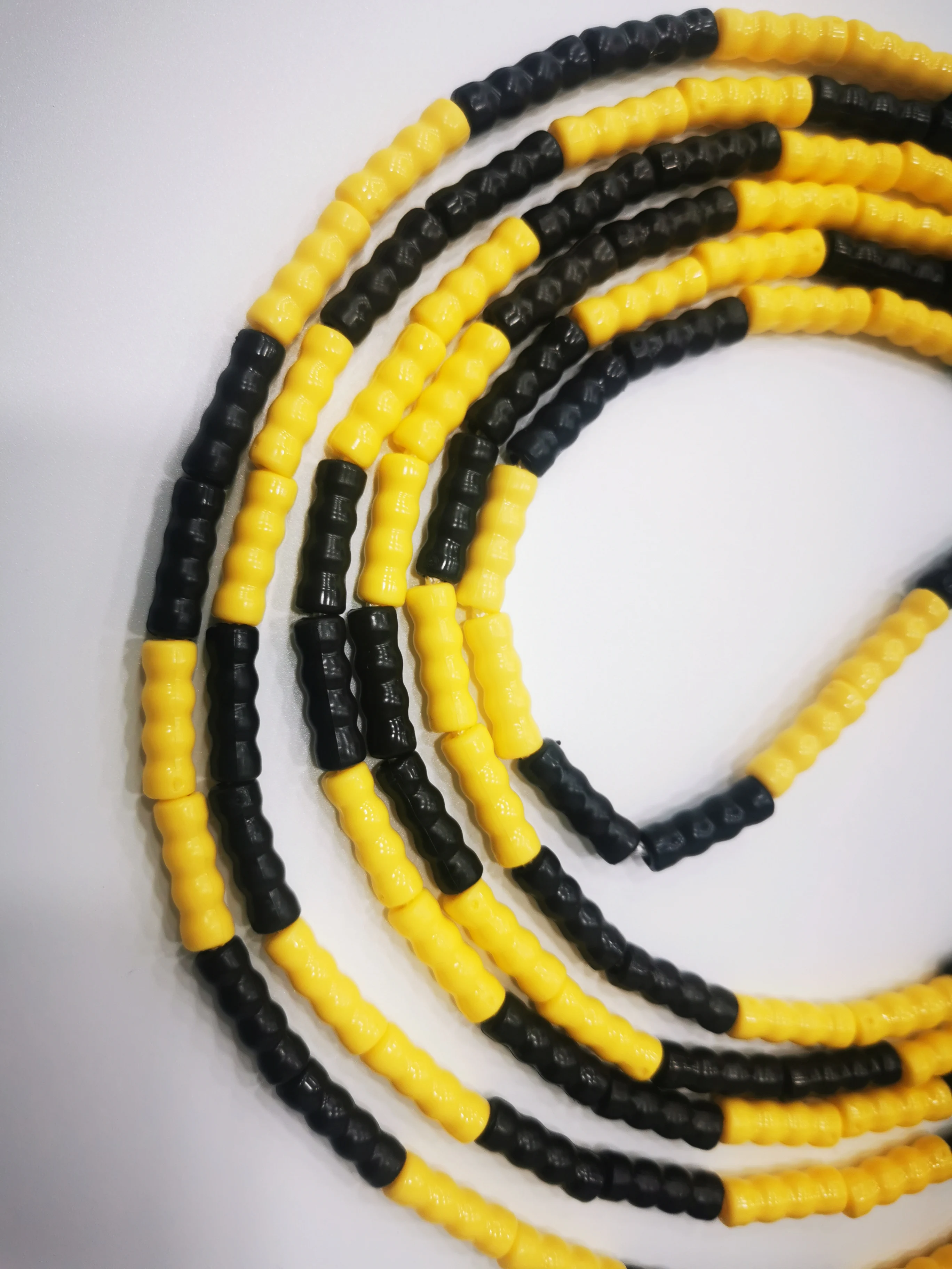 NEVERTOOLATE 19cm long PP handle Soft PVC beads 300cm 3m skip jump rope freestyle tricks crossfit no tangle fitness 4