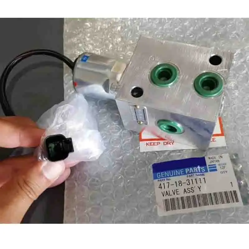 

Высококачественный электромагнитный клапан для погрузчика WA150 WA320 W250 в сборе 417-18-31111