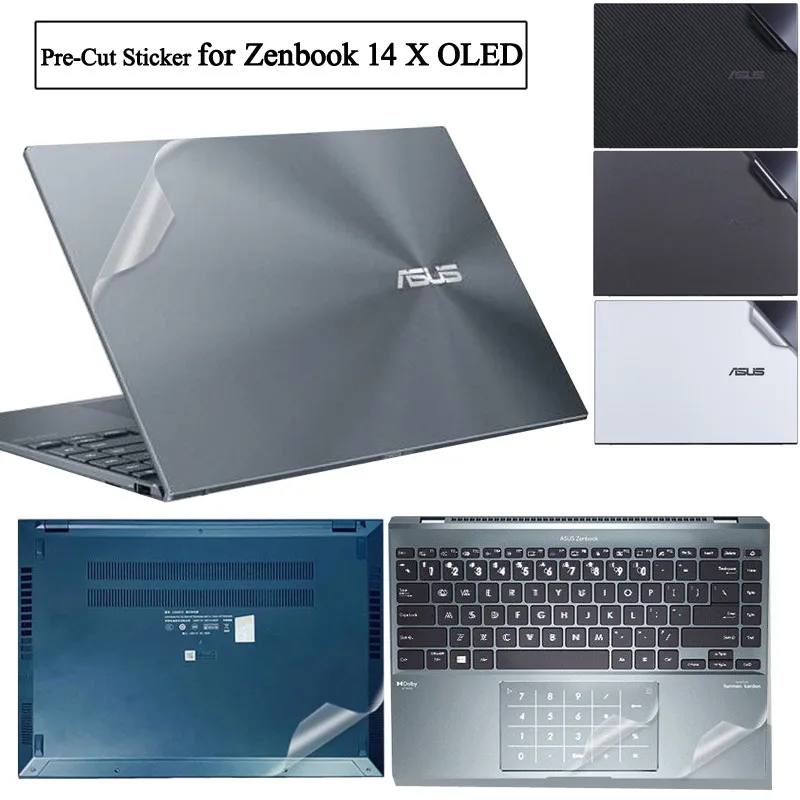 Pelle Adesiva In Vinile Antigraffio Per Asus Zenbook 14X Oled 2022 Ux5401Za Ux5401Z Ux5400E Um5401 Ux5401 Nessuna Copertura Sottile Residua
