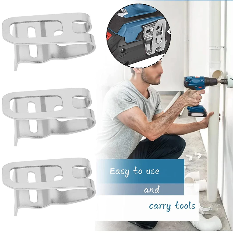 Durable Belt Hook for Cordless Drill and Power Tool Accessories