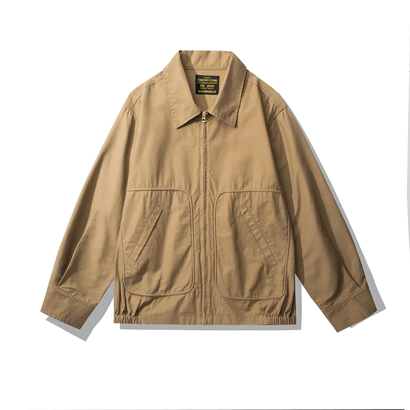 OKONKWO-Men's Travel Jacket, Yokosuka Denim Blazer, Outdoor Trekking, Hiking, Climbing, Combat Overcoat, Camp Cargo Outer Jacket hiking jackets waterproof hiking jackets waterproof jacket waterproof raincoat waterproof coats