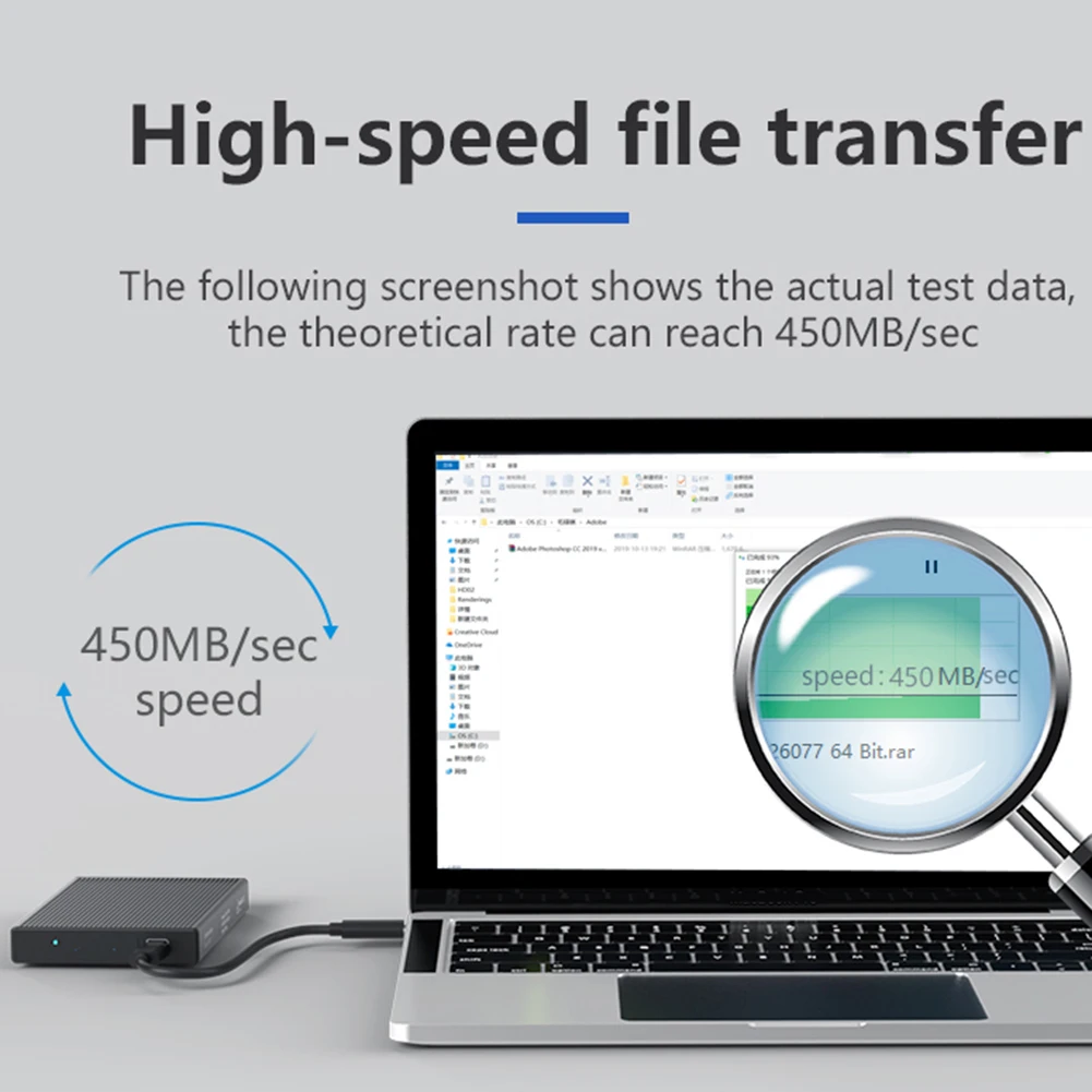 HDD ̽ 2.5 SATA-USB 3.0  ,  ϵ ũ ڽ, 2.5 ġ HDD SSD