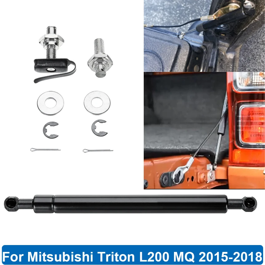 

Rear Liftgate Tailgate Slow Down Damper Aluminium Shock Gas Strut For Mitsubishi Triton L200 MQ 2015-2018 Car Accessories