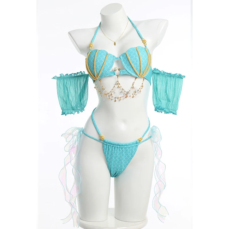 

Женское Ожерелье-бикини из двух частей