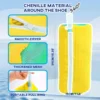 1/2PCS Washing Shoes Bag Protector Fluffy fibers Polyester Washing Shoes Machine Friendly Laundry Bag Drying Bags 4