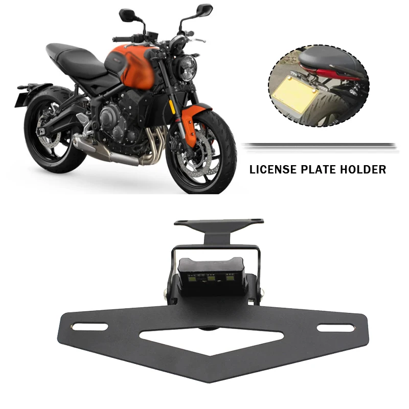 Misura Per Trident660 Trident 660 2021 2022 2023 Moto Rear End Carenatura Eliminatore Supporto Targa Supporto Montaggio