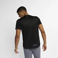 T-shirt d'entraînement à manches courtes et col rond Nike, séchage rapide, vêtements de sport AJ7566-010 2