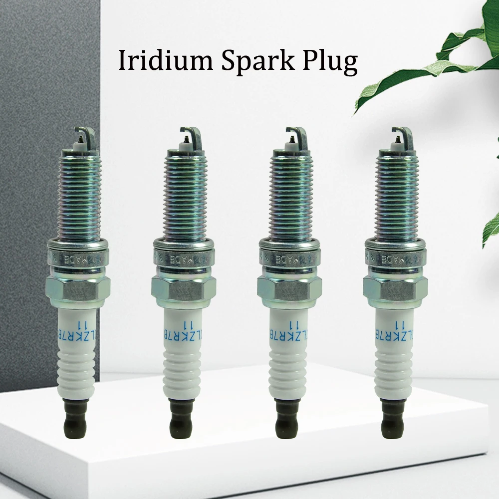4 6PCS 18846 11070 SILZKR7B 11 Spark Plug for Kia Hyundai 1884611070 SILZKR7B11Spark Plugs