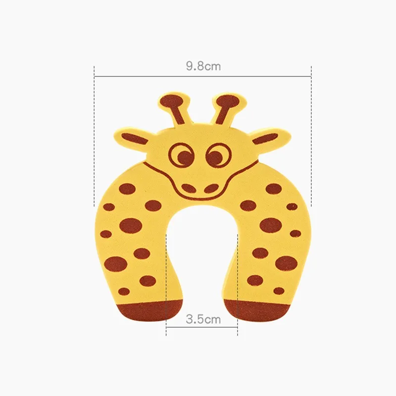 2Pcs/set Crash Door Stopper for Baby Safety Child Proof Door Guard Finger Protector Security Lock Baby Proofing Home Straps